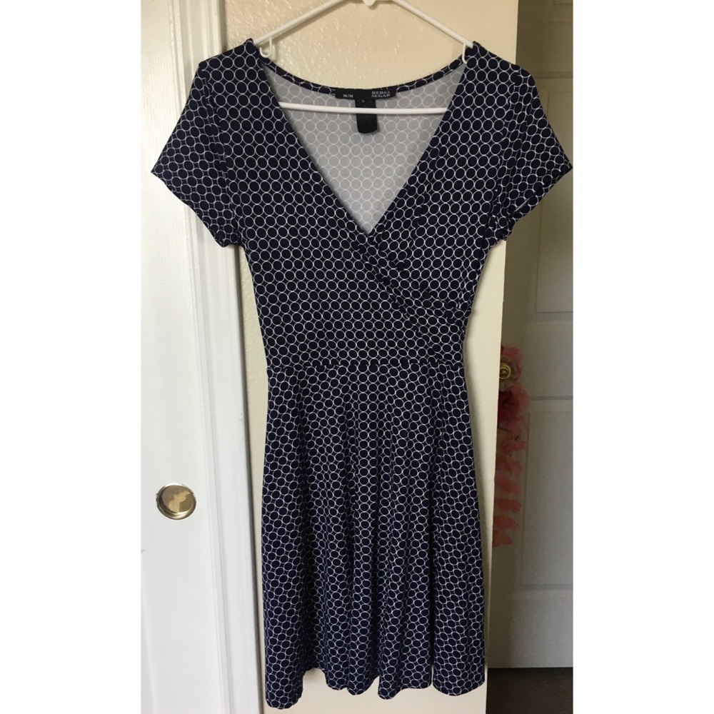 Navy Blue Profesional Dress